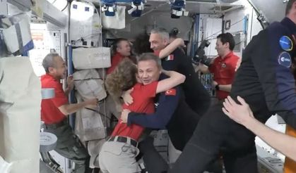 Türk astronotun içinde olduğu uzay aracı ISS’e ulaştı