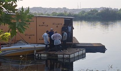 Fırat Nehri'nde erkek cesedi bulundu