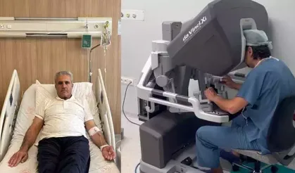 Mide kanserini robotik cerrahi ile yendi