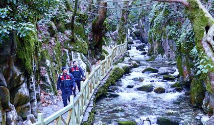 Ayazma Pınarı Tabiat Parkı'na jandarma koruması