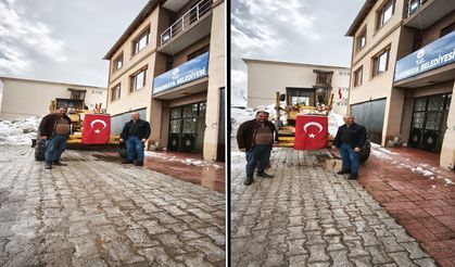 Durankaya Belediyesine araç desteği