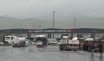 Habur’da ticaret kesintisiz sürüyor