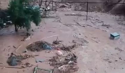 Şırnak’ta sağanak; dereler taştı, evleri su bastı