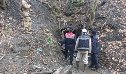 9 kaçak maden ocağı imha edildi