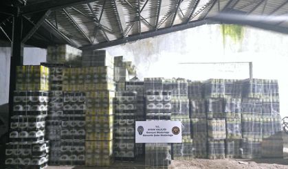 6 bin litre tağşiş zeytinyağı ele geçirildi