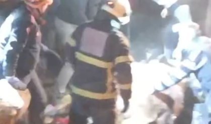 Ahırın çatısı çöktü; 4 büyükbaş öldü