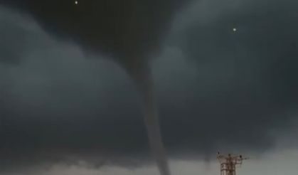 Mardin’de hortum kameraya yansıdı