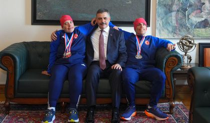 Otizmli ikizlerin hedefi dünya şampiyonluğu