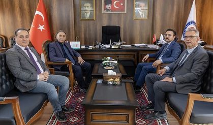 Rektör Gençcelep, Mahkeme Başkanı Seydibey’i ağırladı
