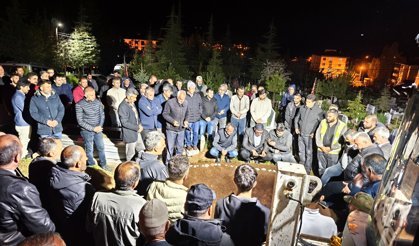 Derede bulunan emekli öğretmen son yolculuğuna uğurlandı