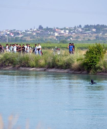 Sulama kanalına giren Suriyeli tarım işçisi kayboldu