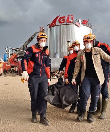 Erzurum'da asfalt üretim tesisinde patlama: 1 ölü, 1 ağır yaralı