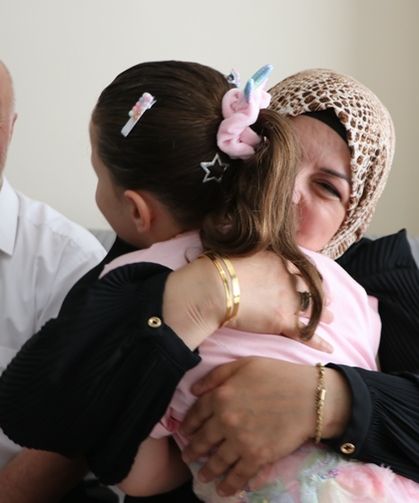 22 yıllık evli çift evlat hasretini "Azra" ile dindirdi