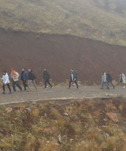 Muş'ta doğa yürüyüşü düzenlendi