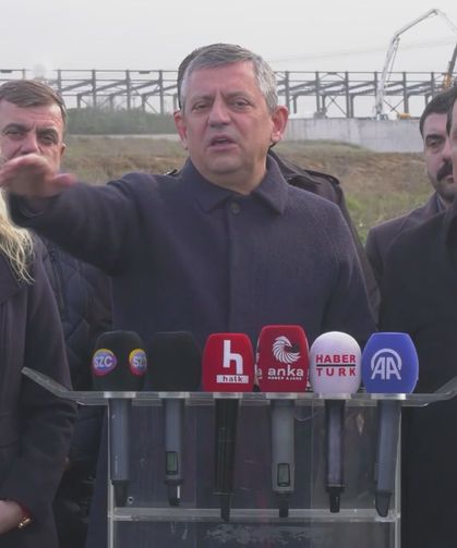 CHP Genel Başkanı Özgür Özel Silivri'de konuştu