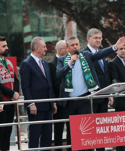 CHP Genel Başkanı Özel Kocaeli'de konuştu