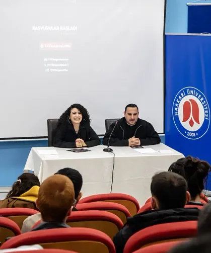 TRT Belgesel ekibi Hakkari Üniversitesi’nde