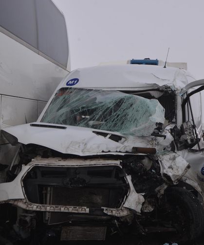 Erzurum'da feci kaza: 20 yaralı