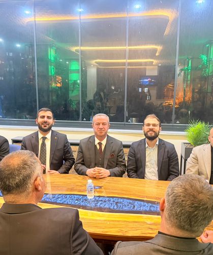 TÜGVA Heyeti Başkan Kaya ile bir araya geldi