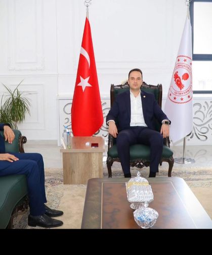 Başkan Erbek'ten Kaymakam Demirci'ye ziyaret