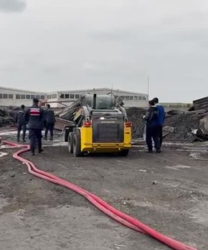 Yağ fabrikasındaki patlamada 1 işçi öldü