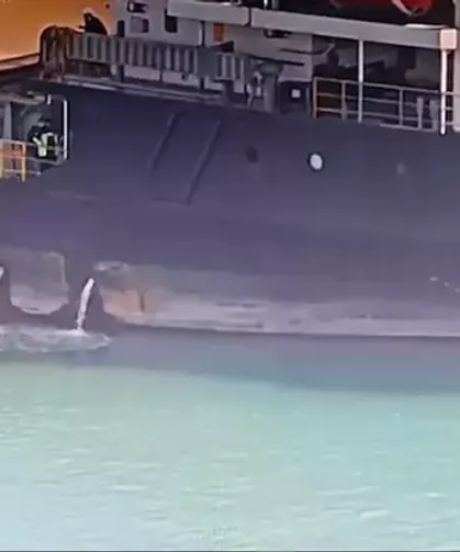 Denizi kirleten gemiye 13 milyon 187 bin 913 TL ceza