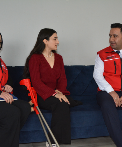 Protez hayaline belediyeden destek