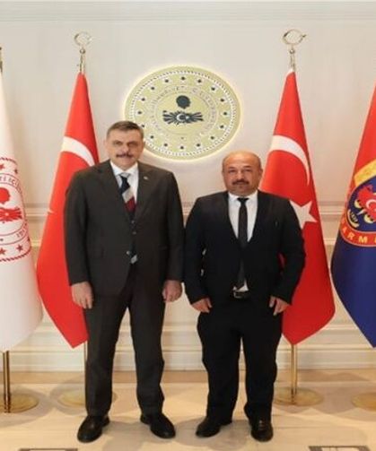 Hakkarili Muhtarlardan Ankara’da önemli ziyaret