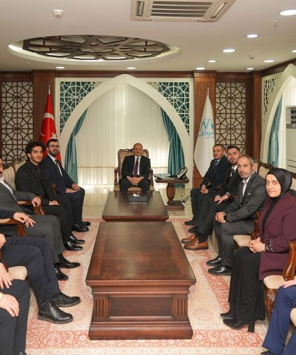 TÜGVA Hakkari Temsilciliğinde Vali Taşyapan’a ziyaret