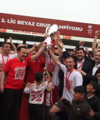 Batman’da 24 yıl sonra kupa sevinci