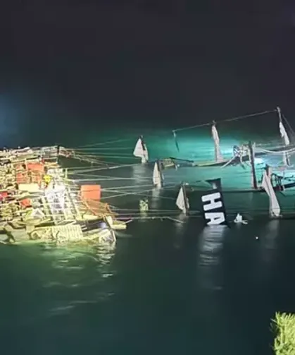 Tur teknesi battı: 1 ölü, 6 kişi kurtarıldı