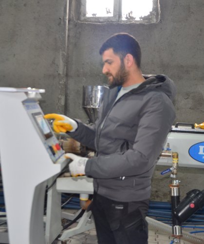 Muşlu girişimci üretim tesisi kurdu