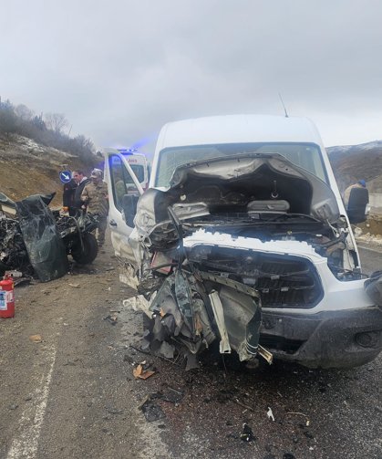 Öğretmen servisi kaza yaptı: 1 ölü