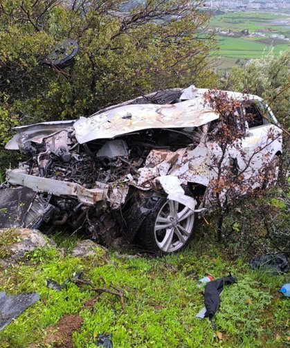 Takla atan araçta sürücü hayatını kaybetti