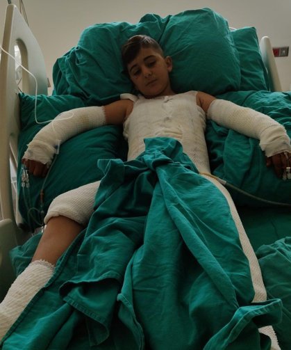 Uçurtmasını almak isterken akıma kapıldı