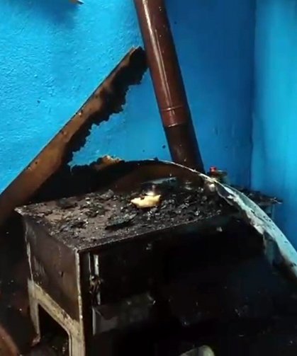 Yalnız yaşayan kadını komşuları kurtardı