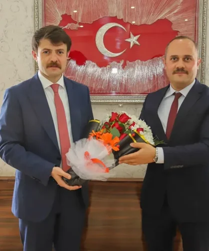 Müdür Akbaş’tan Kaymakam Cebeci’ye Nezaket Ziyareti