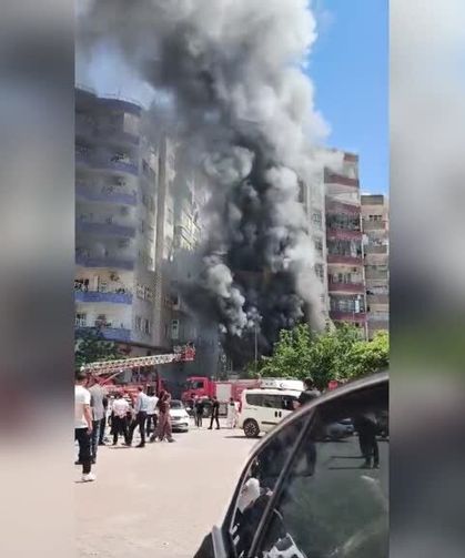 Mardin'de iş yerinde çıkan yangın söndürüldü