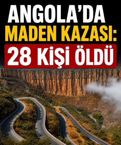 Angola'da maden kazası: 28 kişi ölü
