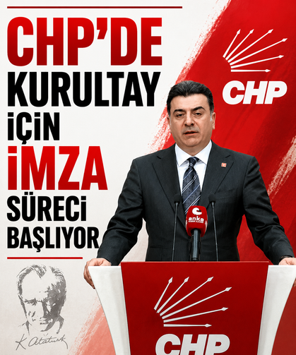 CHP'de kurultay için imza süreci başlıyor