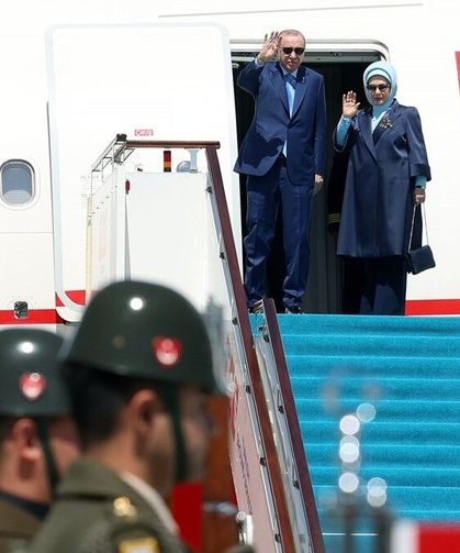 Cumhurbaşkanı Erdoğan, Kazakistan'a gitti