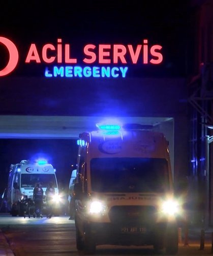 Diyarbakır’da yorgun mermi bir kişiyi ağır yaraladı