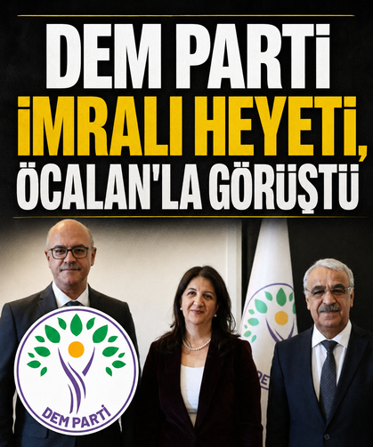 DEM Parti İmralı Heyeti, Öcalan'la görüştü