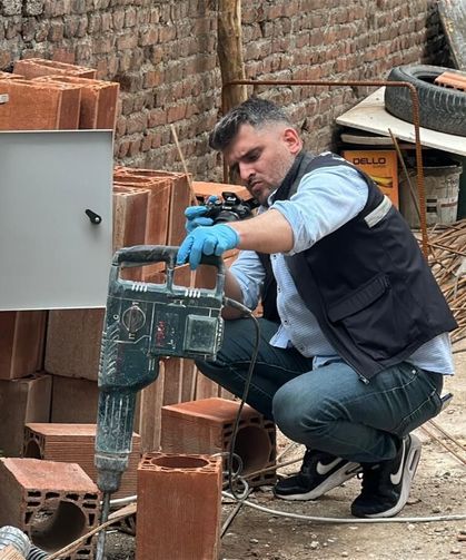 İnşaatta akıma kapılan işçi öldü