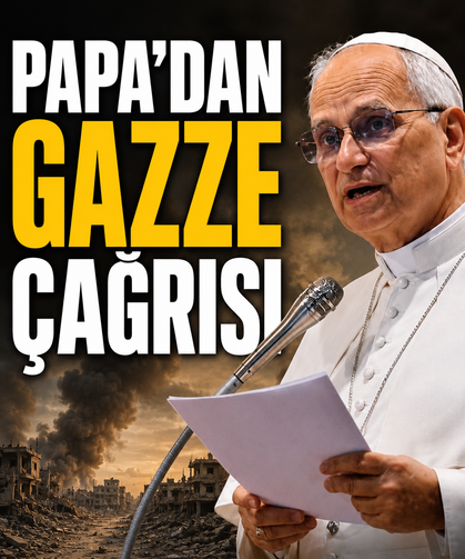 Papa'dan Gazze çağrısı