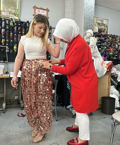Şalvar geceleri terzilere yoğunluk getirdi