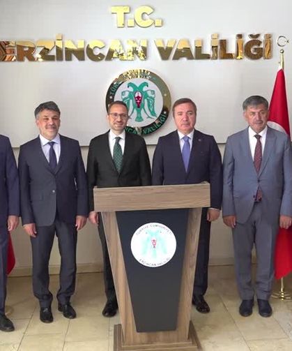 Adalet Bakan Yardımcısı Ayyıldız, Erzincan'da konuştu