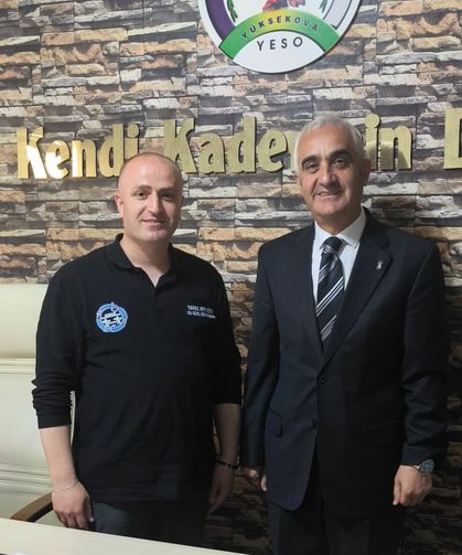 Gençlik ve Engelliler Derneği'nden Başkan Sarı'ya ziyaret