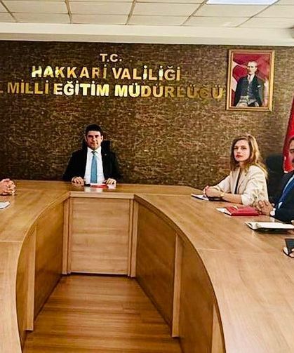 Hakkari İl Milli Eğitim Müdürlüğünde haftalık değerlendirme toplantısı