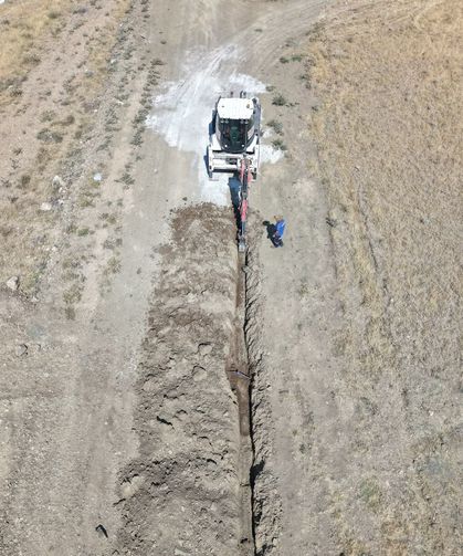 Van'da 500 hanenin su sorunu yeni içme suyu hattıyla çözüldü